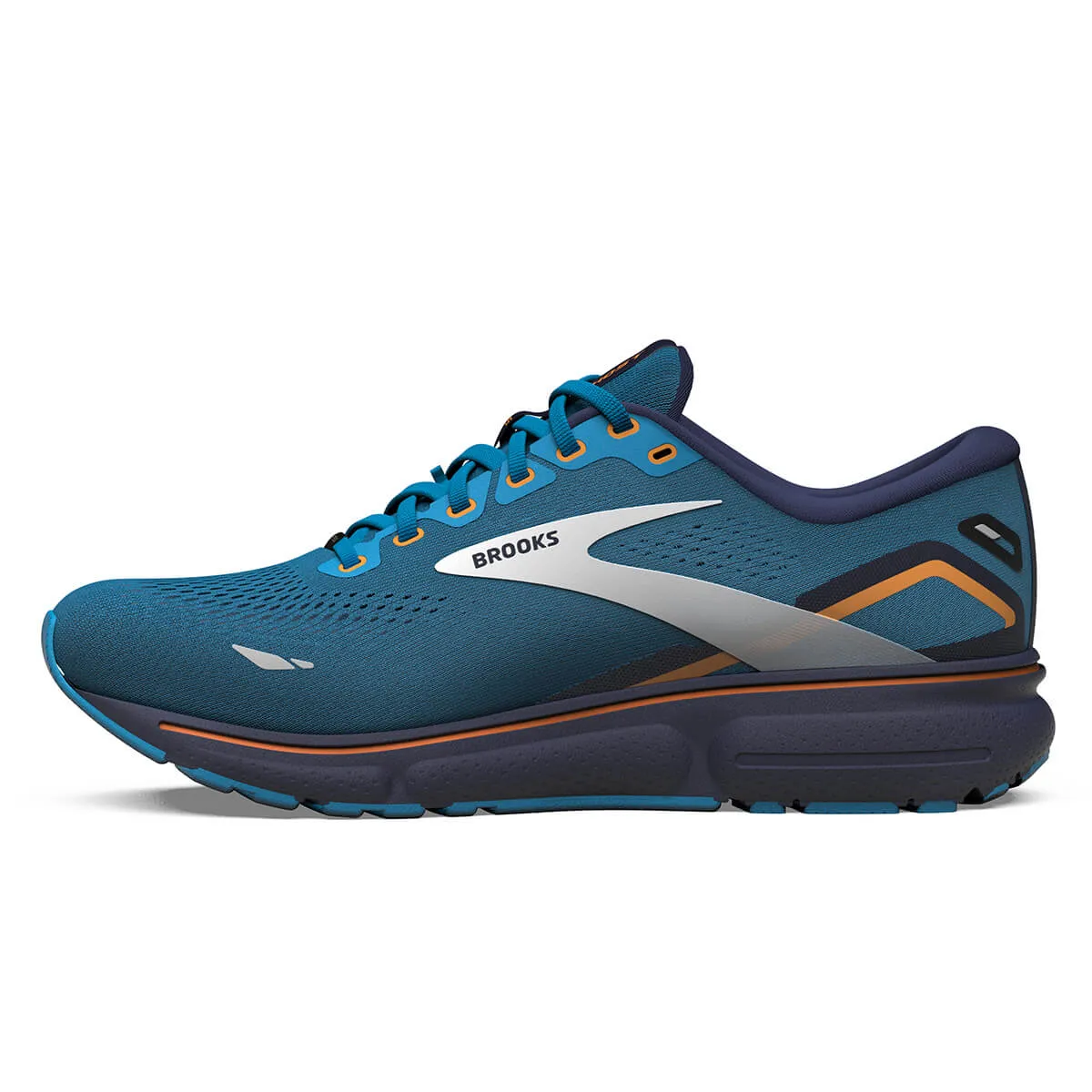 Brooks Ghost 15 GTX Men's | Blue Peacoat Orange