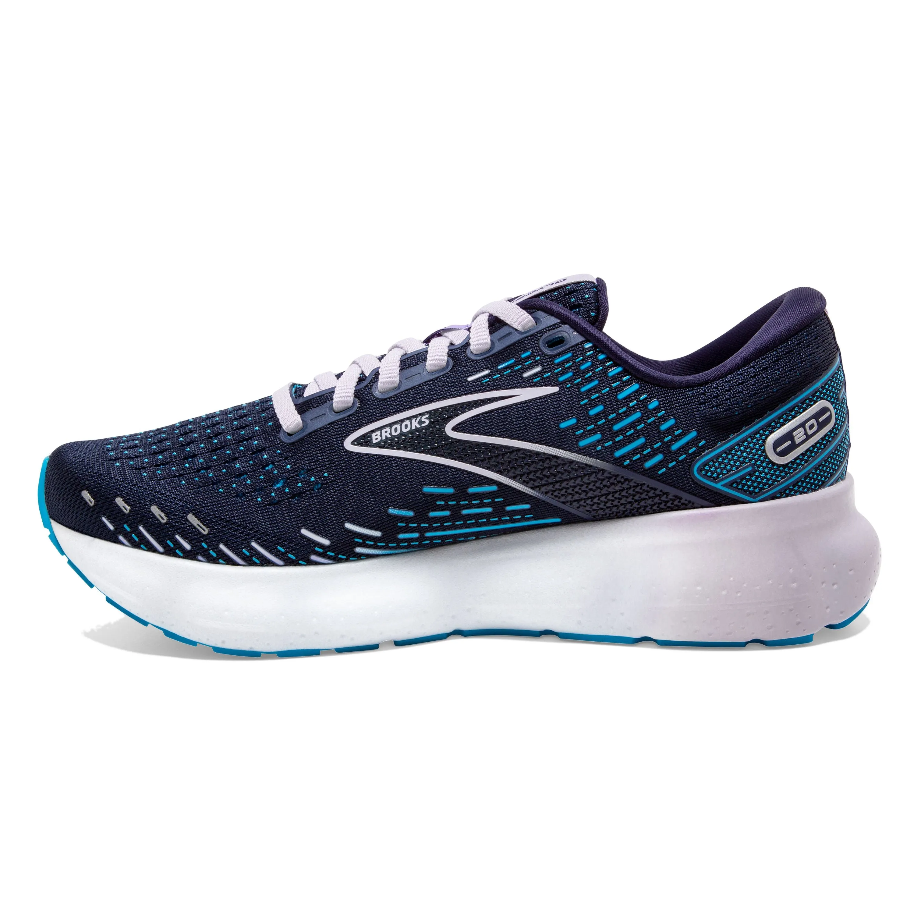 Brooks Glycerin 20 Peacoat Ocean Pastel Lilac