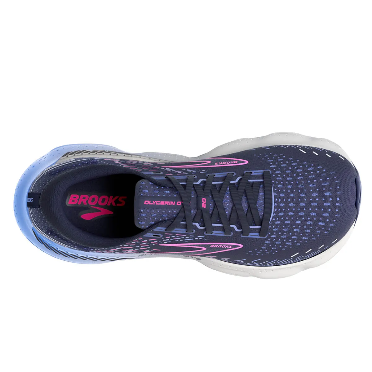 Brooks Glycerin GTS 20 Women's Peacoat Blue Pink