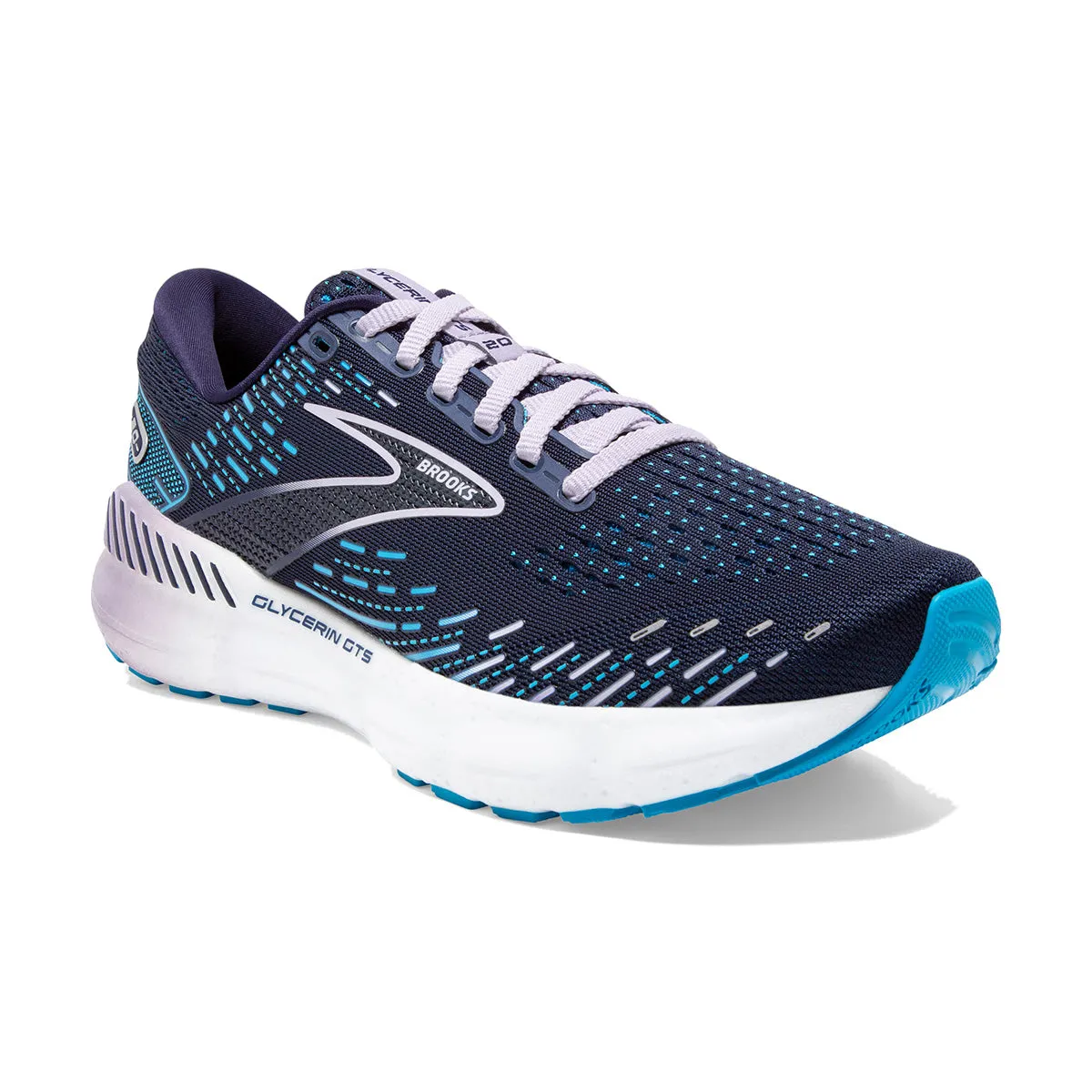 Brooks Glycerin GTS 20 Women's Shoes | Peacoat/Ocean/Pastel Lilac