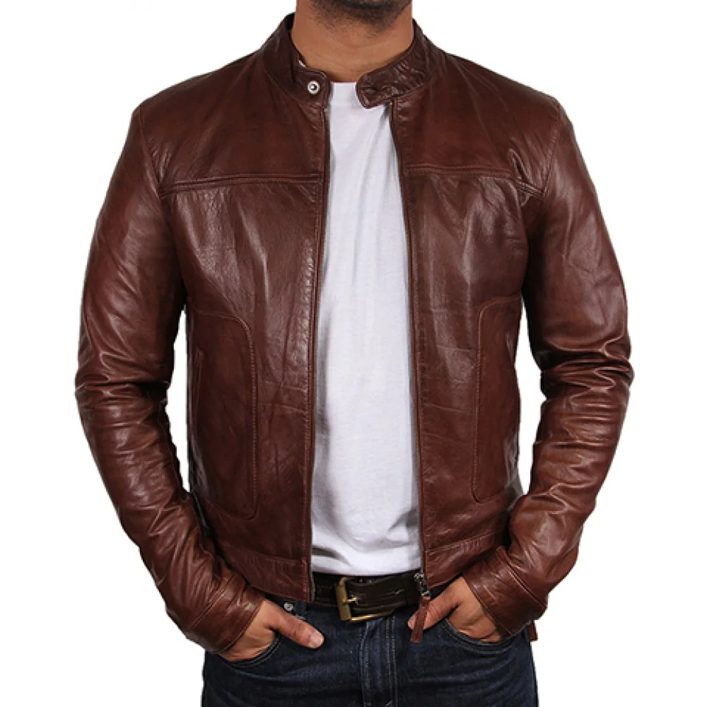 Brown  Leather Jacket