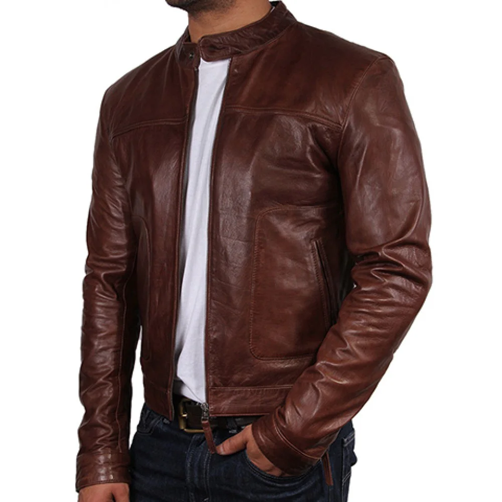 Brown  Leather Jacket