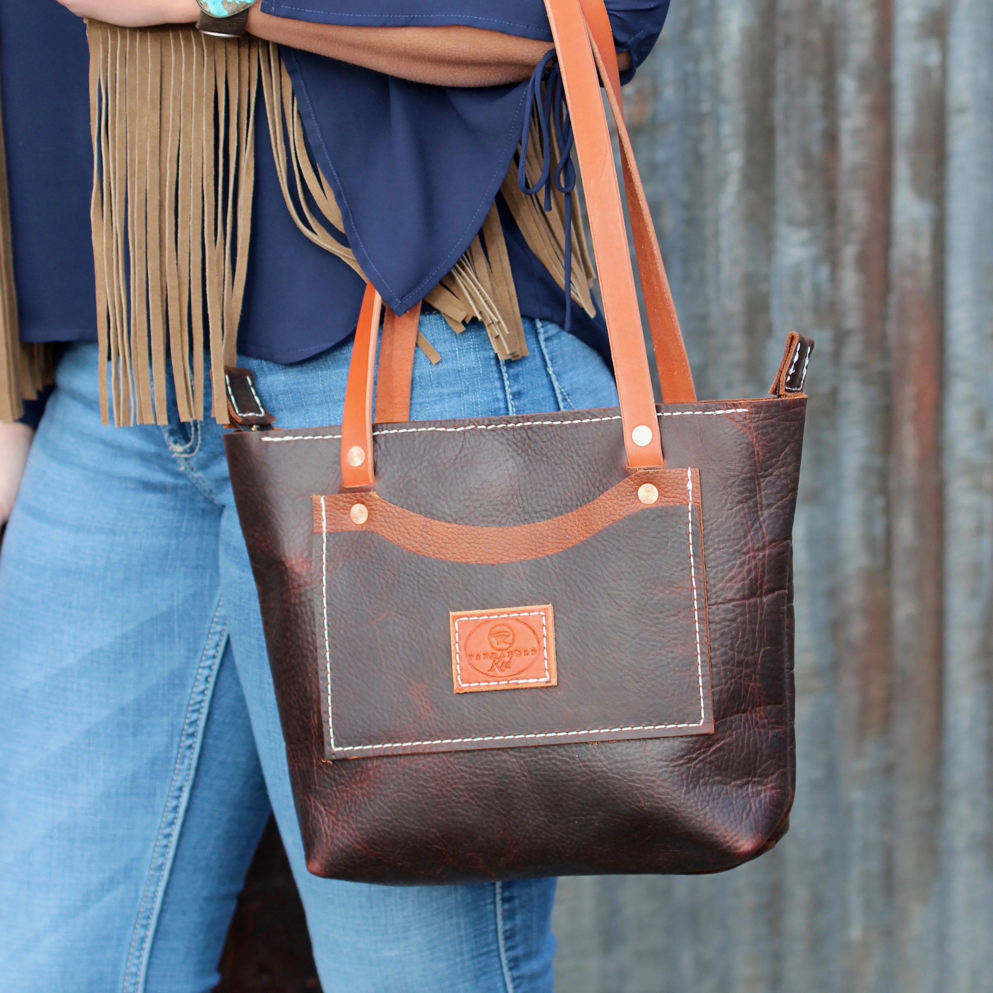 Brown Leather Tote Bag Purse - Shop Now