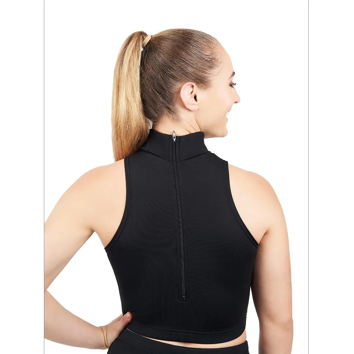 Capezio Mock Neck Top - Adult, buy online.