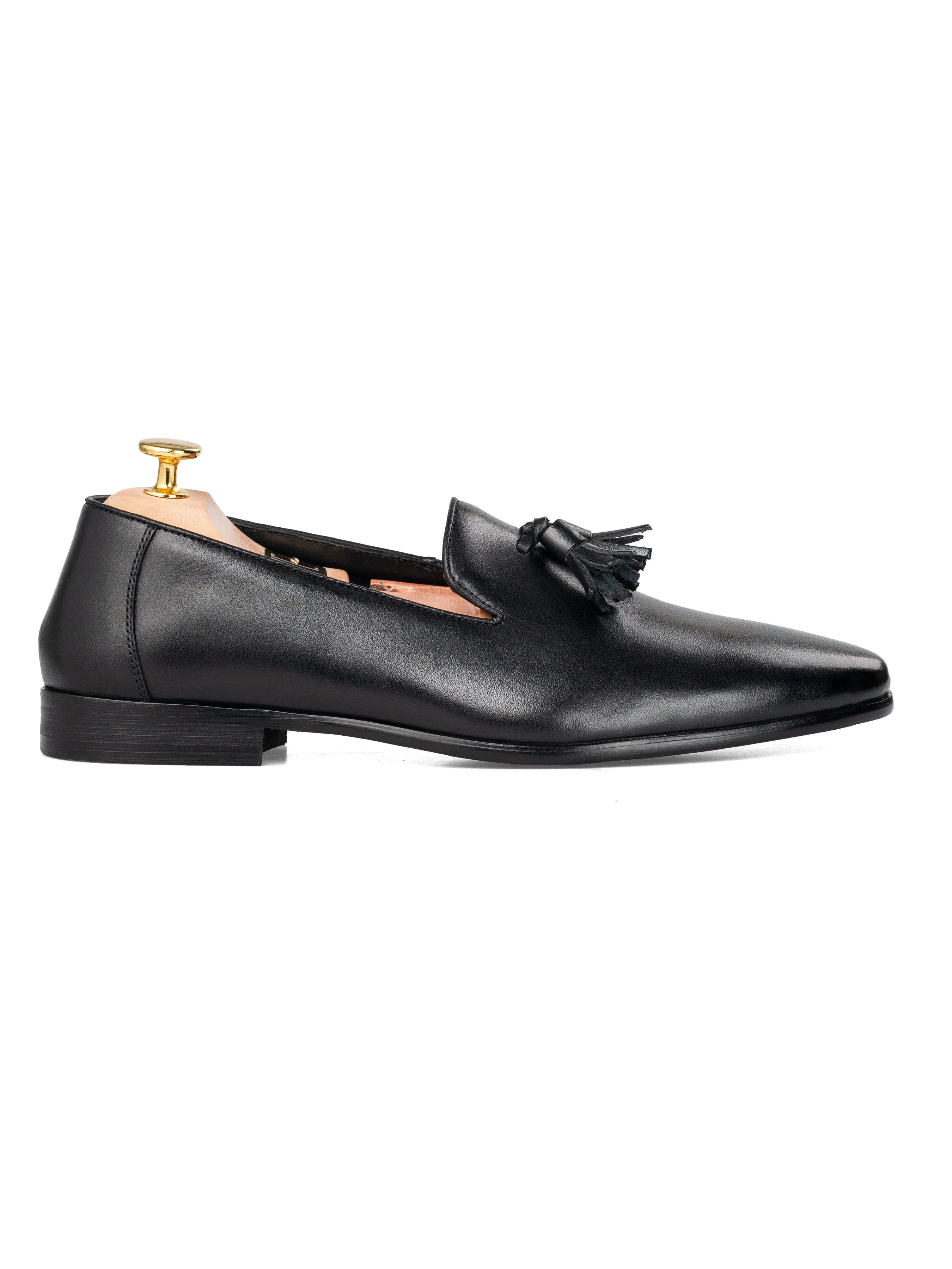 Carlo Loafer Slipper - Black