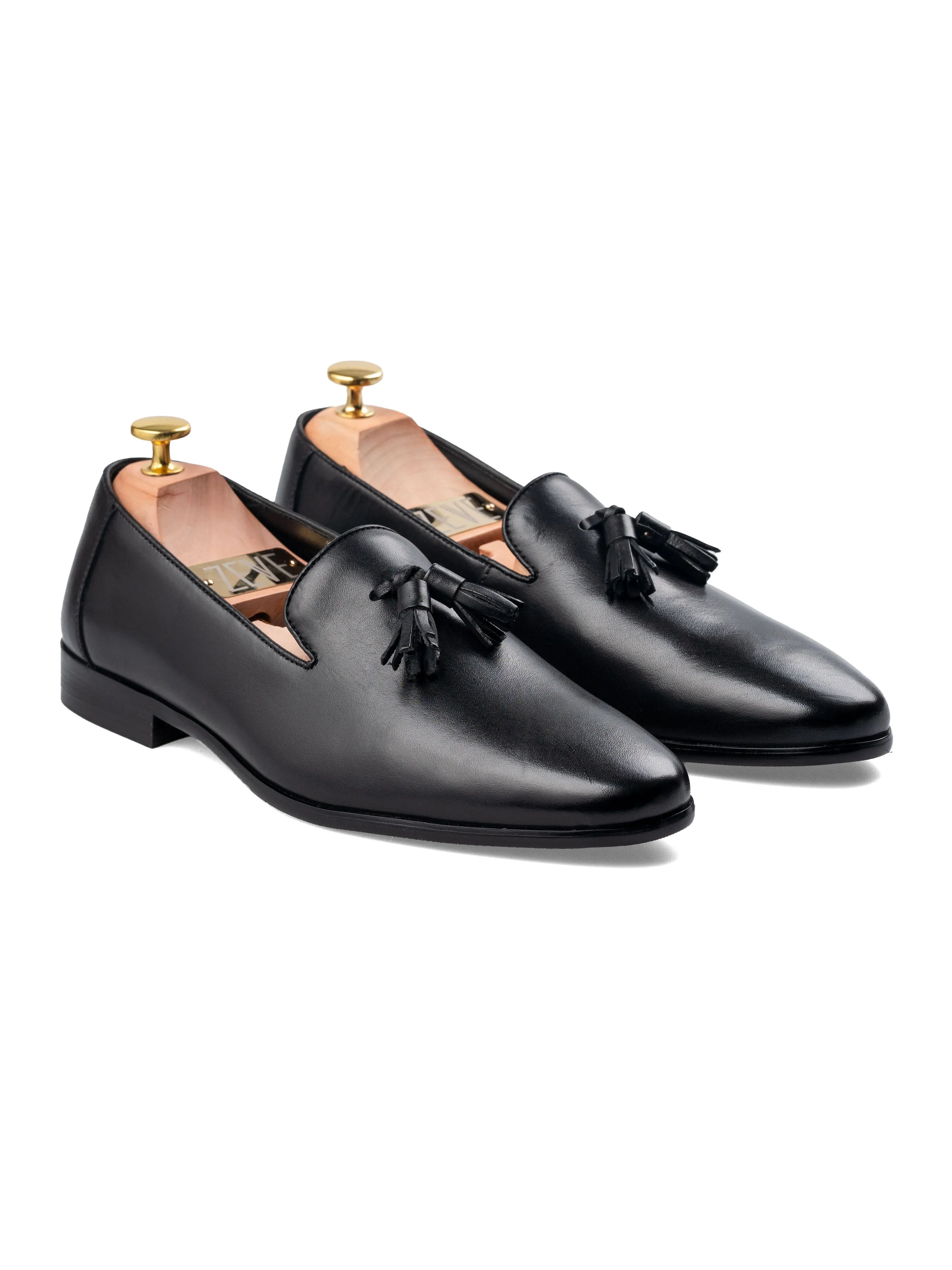 Carlo Loafer Slipper - Black