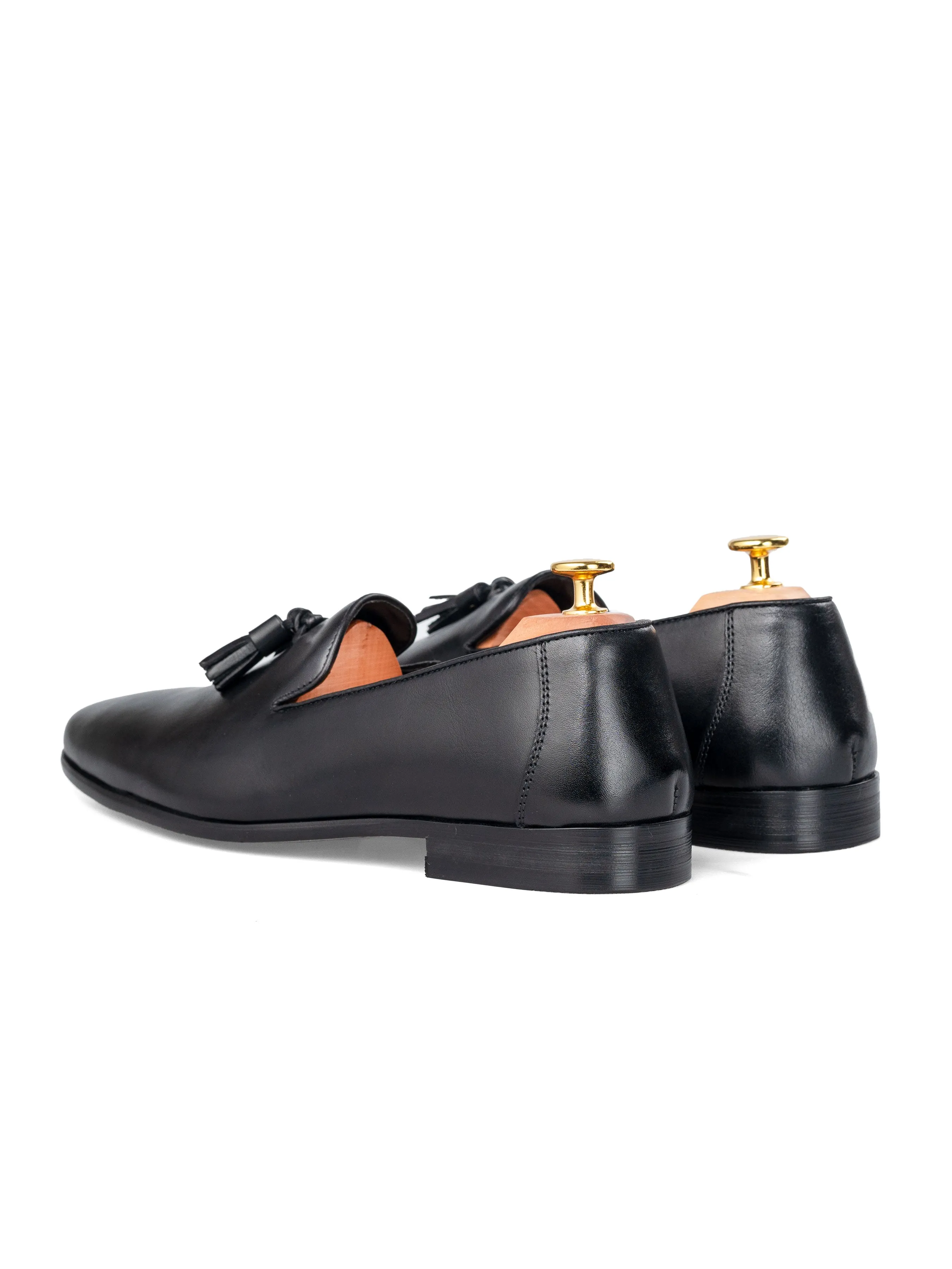 Carlo Loafer Slipper - Black