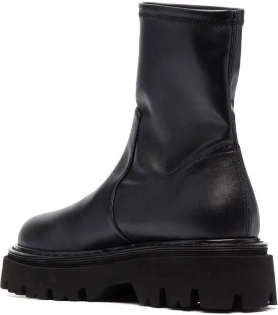 Casadei Chelsea ankle boots Black