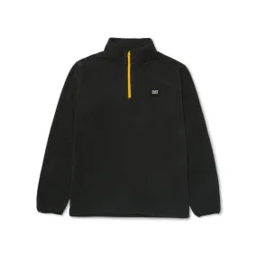 Cat Microfleece Quarter Zip Black Yellow - Results: Cat Microfleece Pullover | Black Yellow | Easy Zip Access