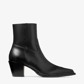 Cece Ankle Boot 60 Black Soft Vachetta Ankle Boots