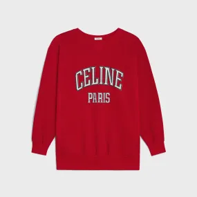 Celine Oversized Cotton Fleece Sweatshirt | 2Y90D670Q.27HA