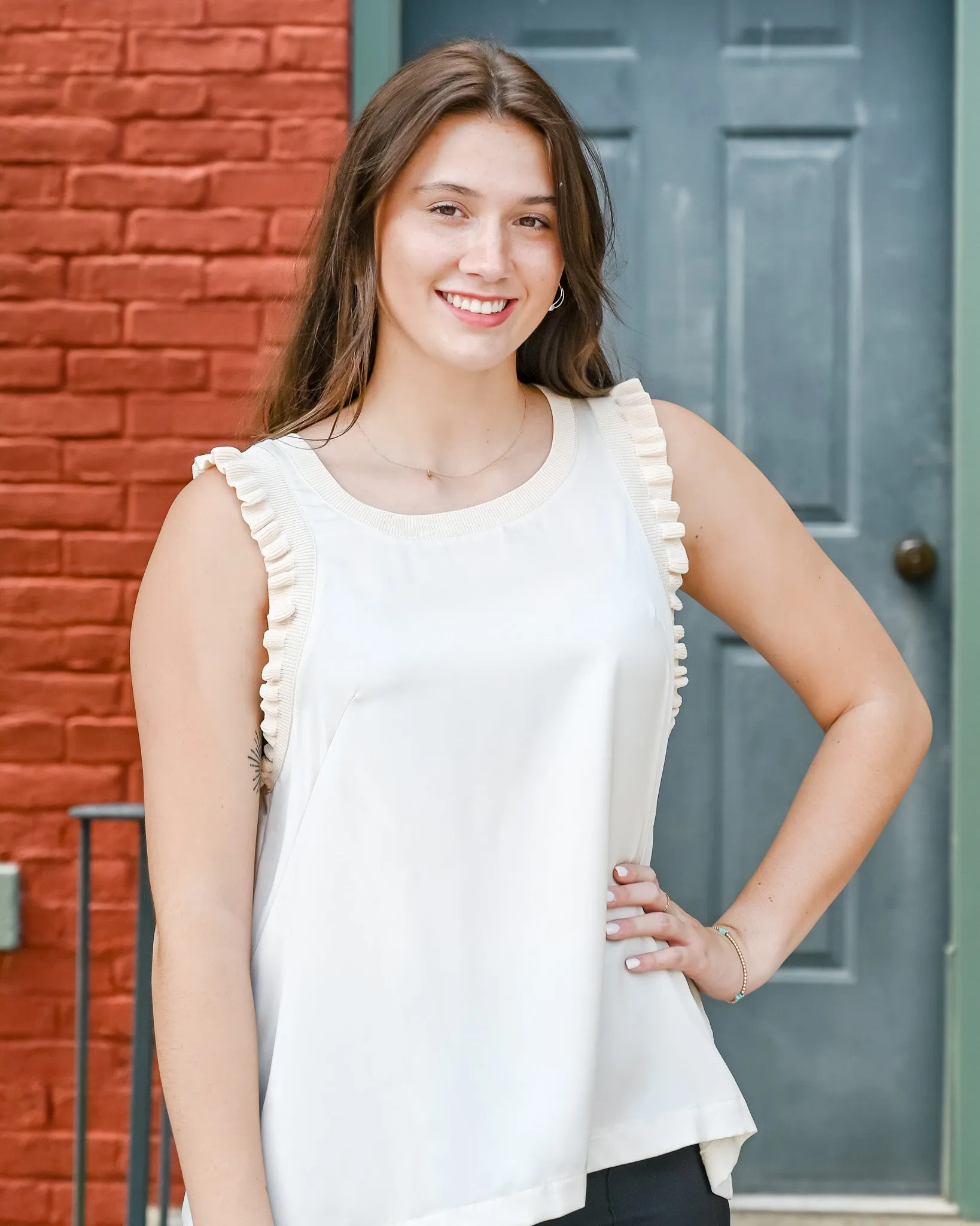 Champagne Brunch Sleeveless Tank - Show one result.