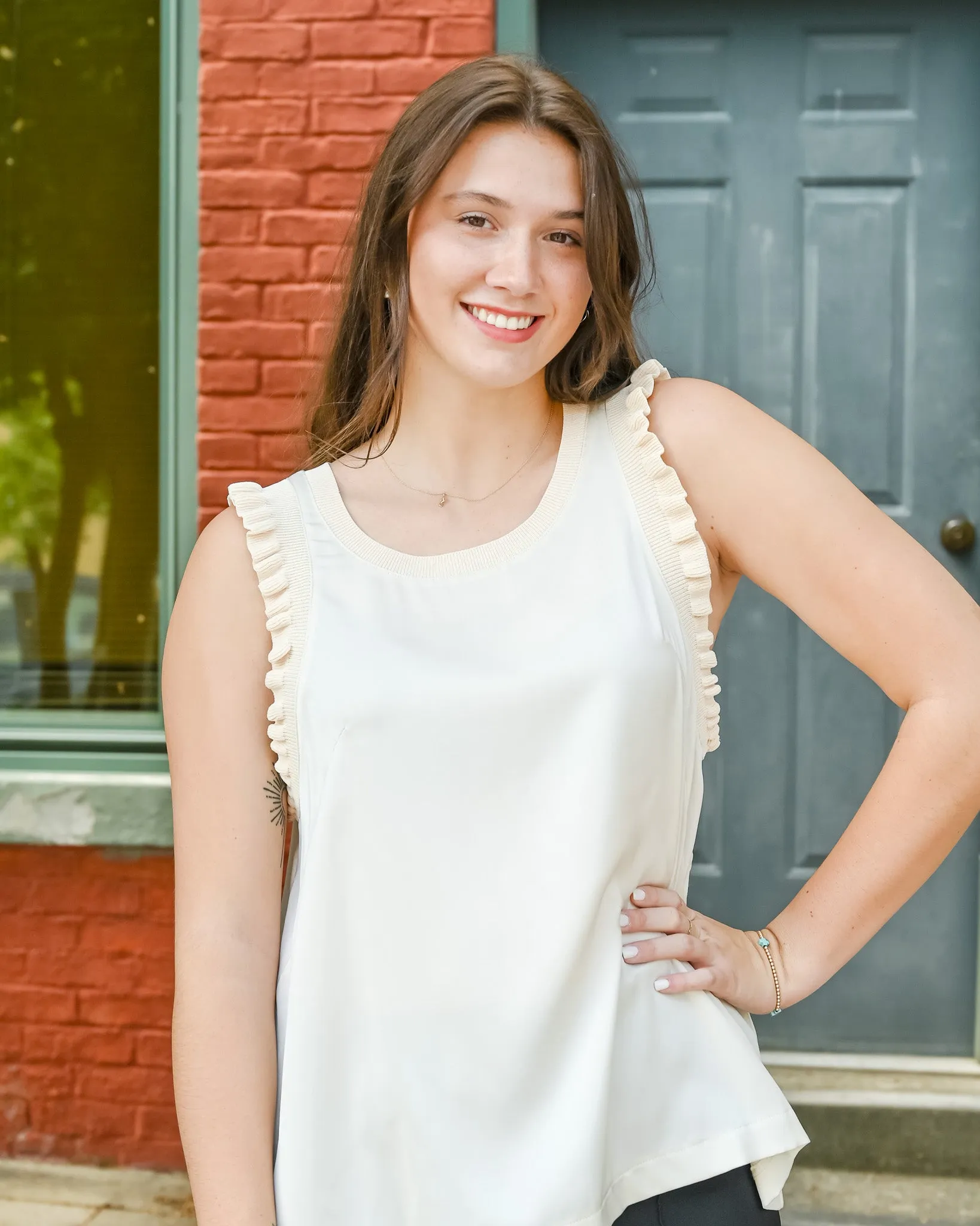 Champagne Brunch Sleeveless Tank - Show one result.