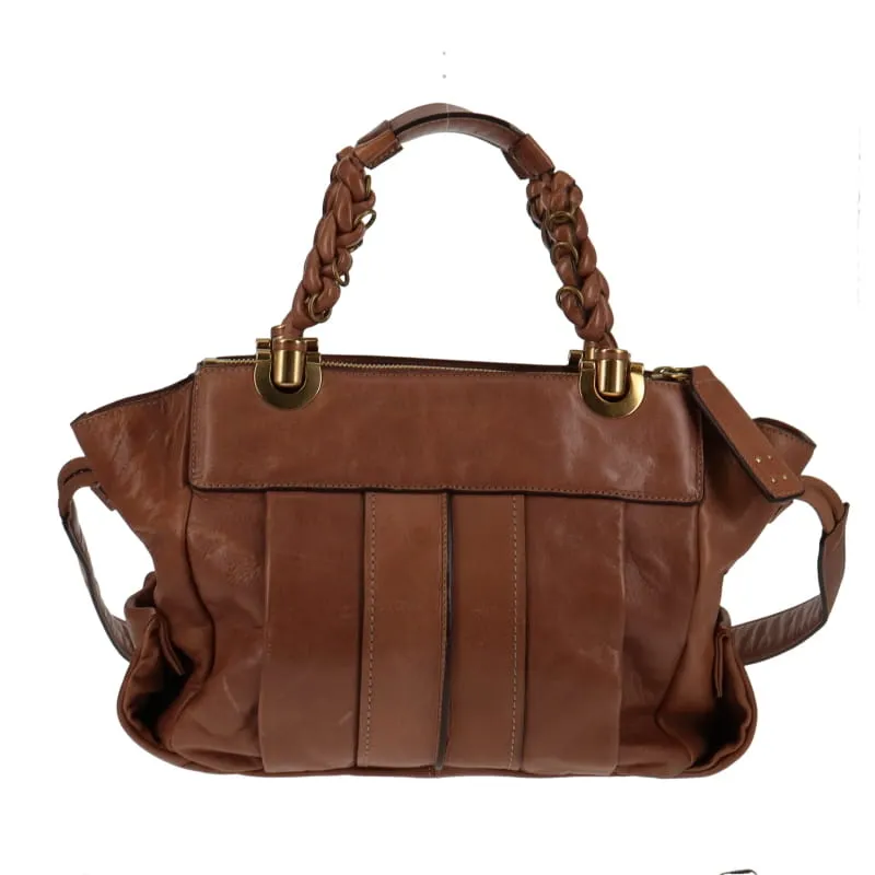 Chloe Heloise Shoulder Bag Camel