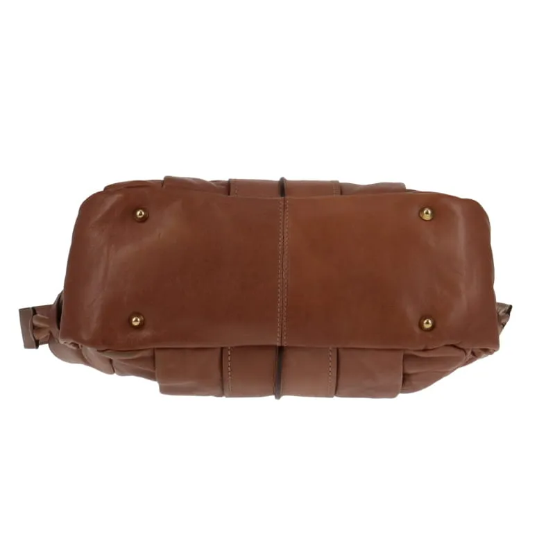 Chloe Heloise Shoulder Bag Camel