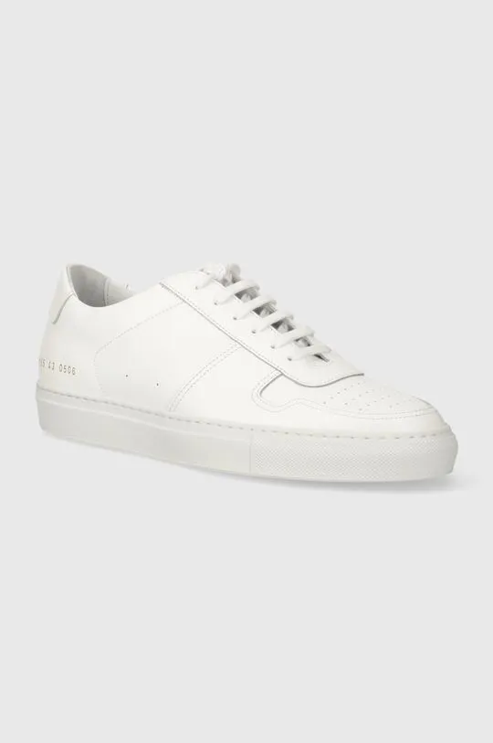 Common Projects leather sneakers Bball Low in Leather white color 2155