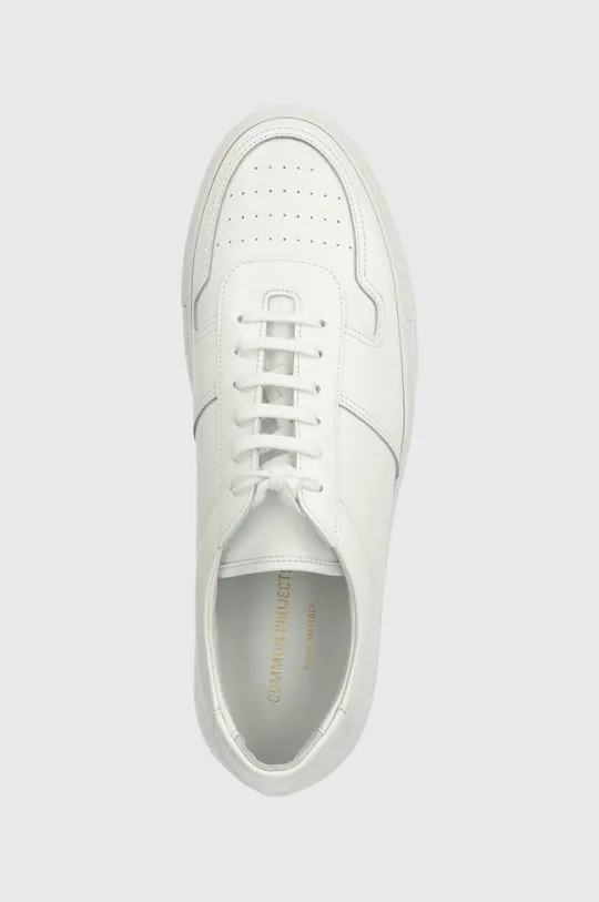 Common Projects leather sneakers Bball Low in Leather white color 2155