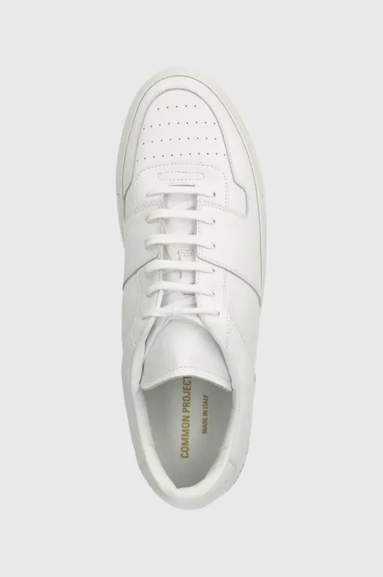 Common Projects leather sneakers Decades white color 2417