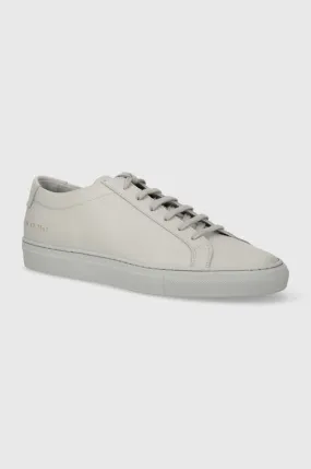 Common Projects leather sneakers Original Achilles Low gray color 1528