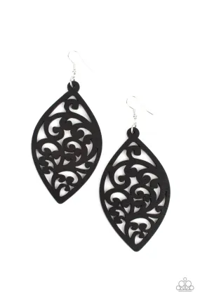 Coral Garden Black Earring - Shop Now!