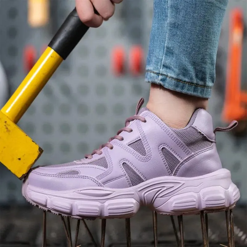 CS343 Safety Work Sneakers: Casual Shoes for Men and Women.