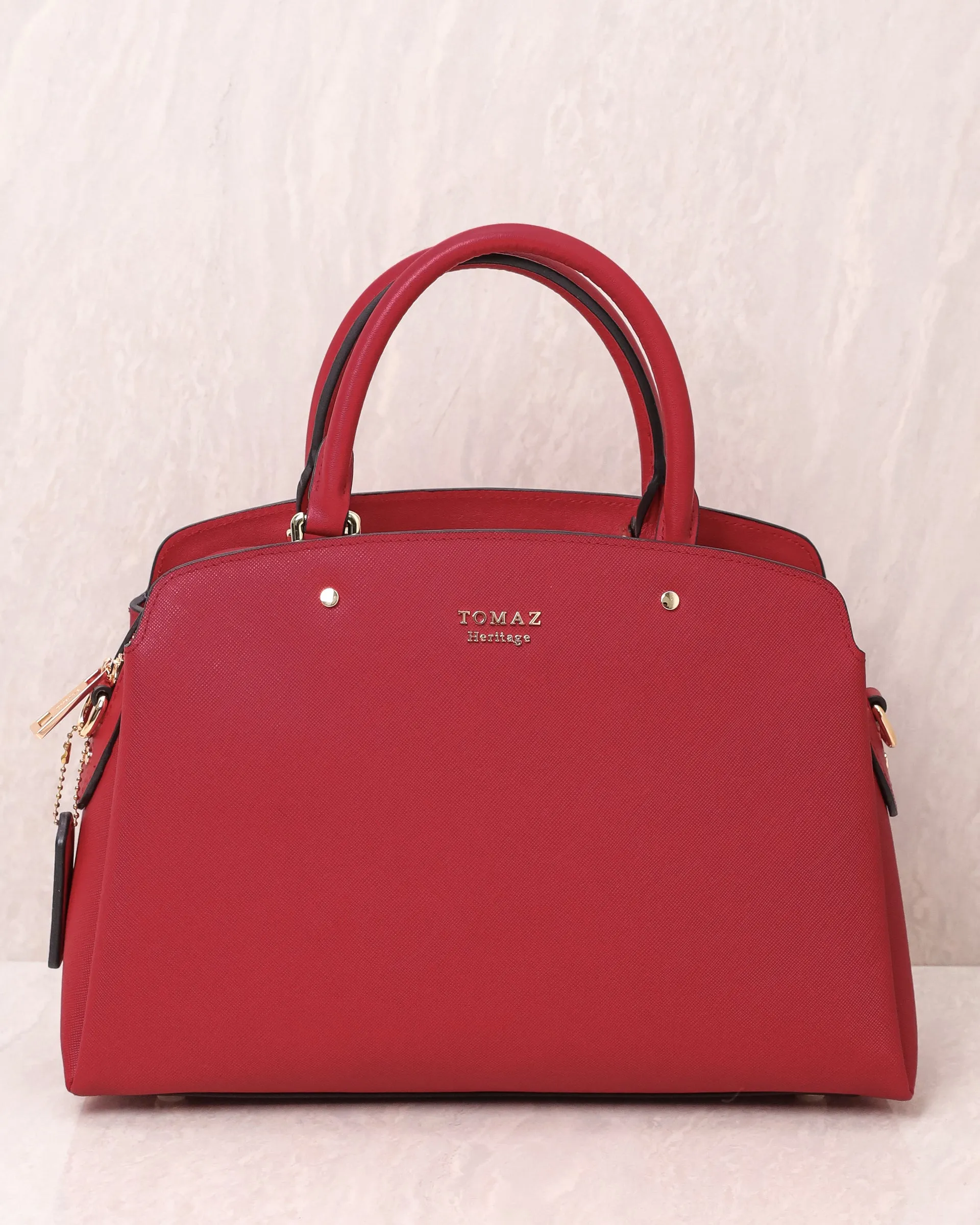 Dark Red Tomaz BL105 Women's Top Handle Handbag