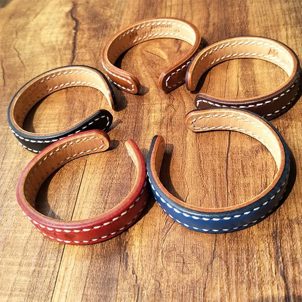 DIY Leather Bracelet Blanks 10 Pieces