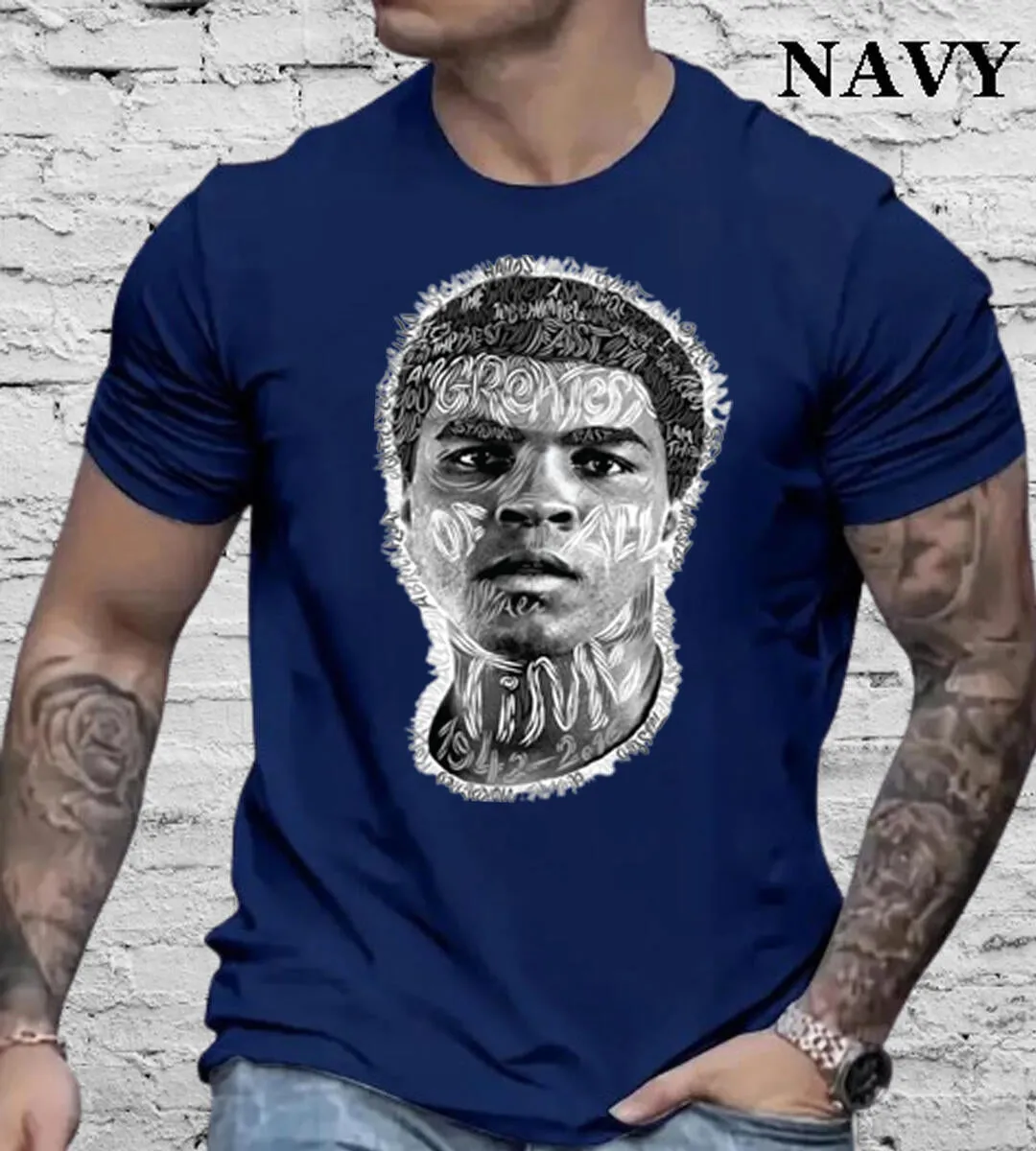 DZTR Men's Tee Ali Navy