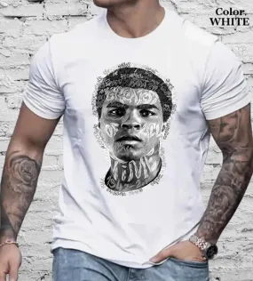 DZTR Men's White Ali Tee