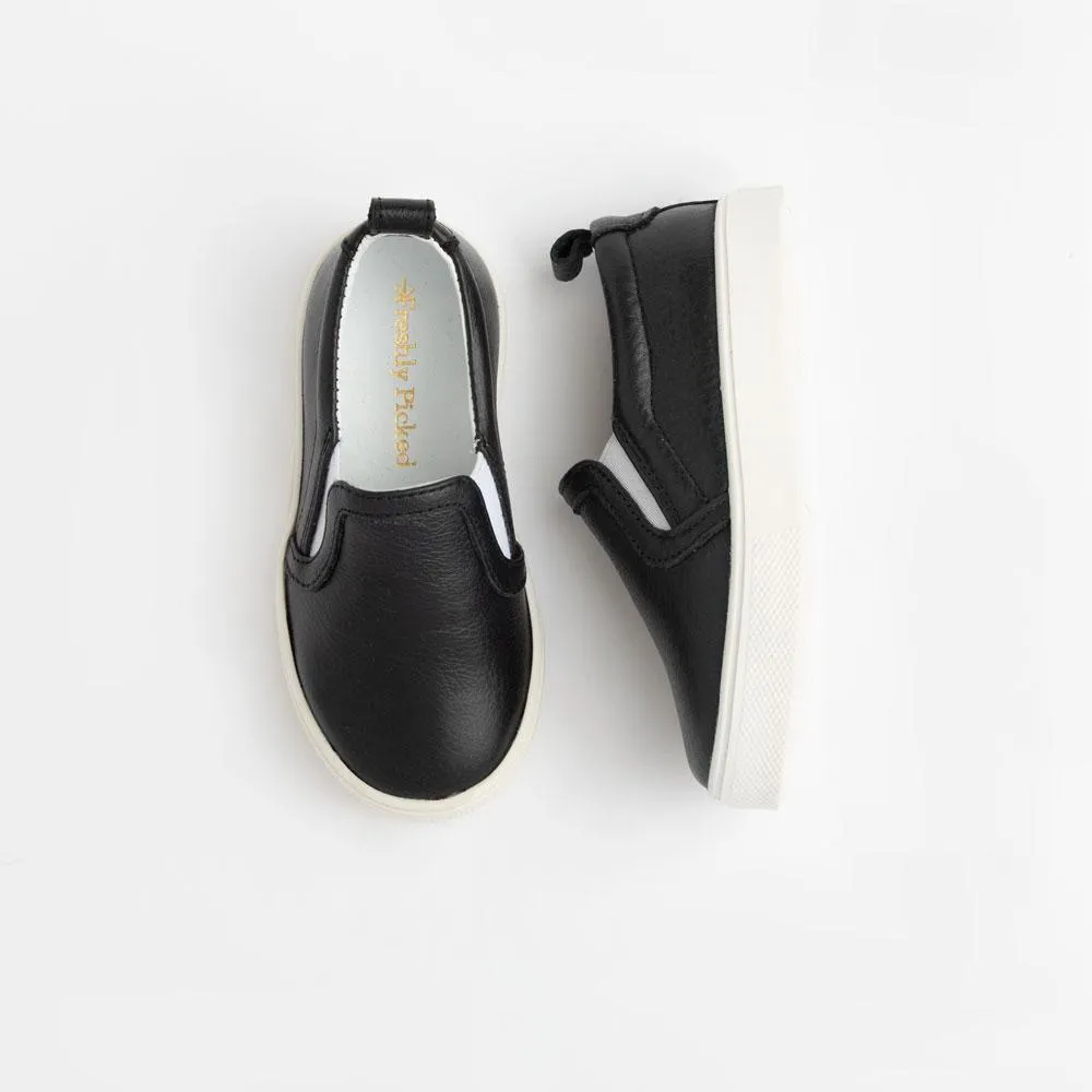 Ebony Slip On Shoes