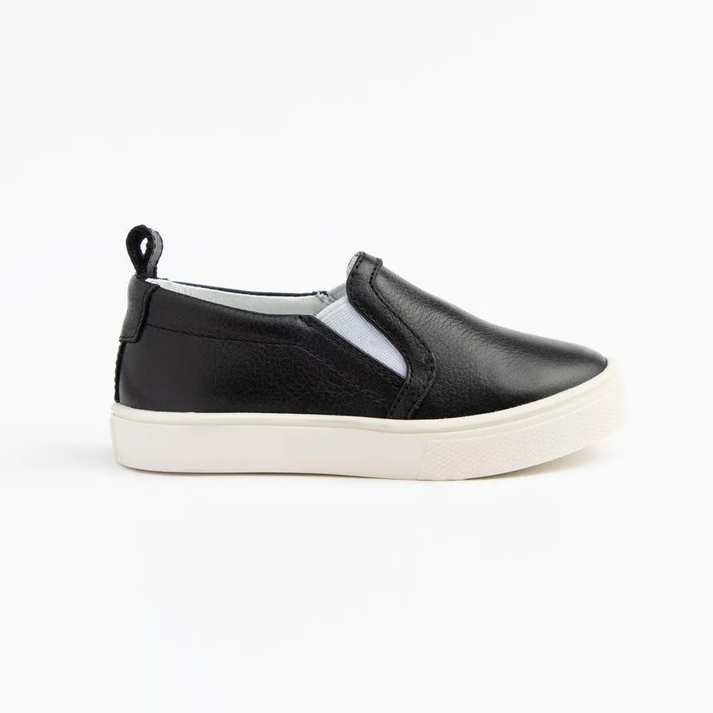 Ebony Slip On Shoes