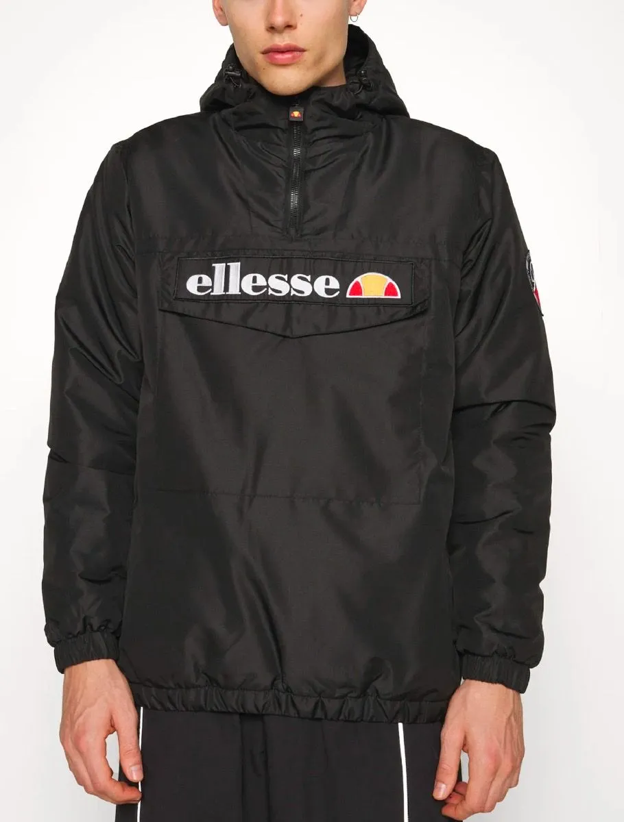 Ellesse Monterini Overhead Anorak Jacket Black