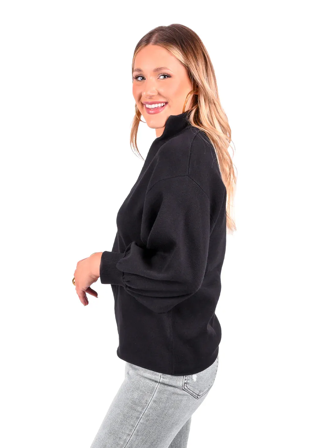 EMILY MCCARTHY Lolli Sweater - Black