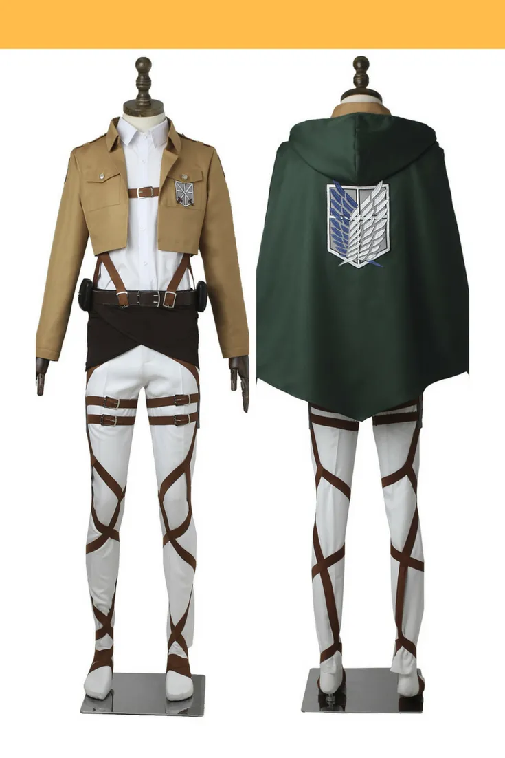 Eren Yeager Attack on Titan Cosplay Costume - Complete Set