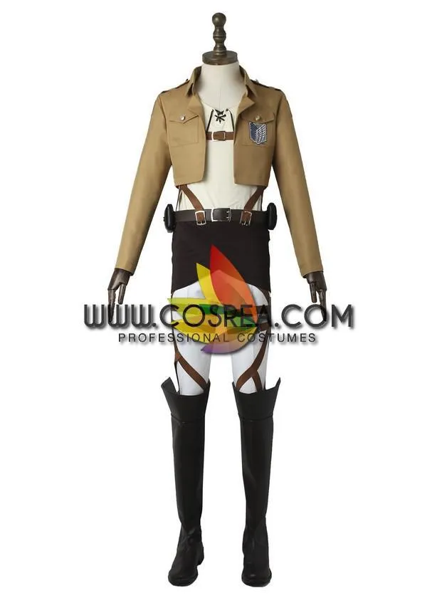 Eren Yeager Attack on Titan Cosplay Costume - Complete Set