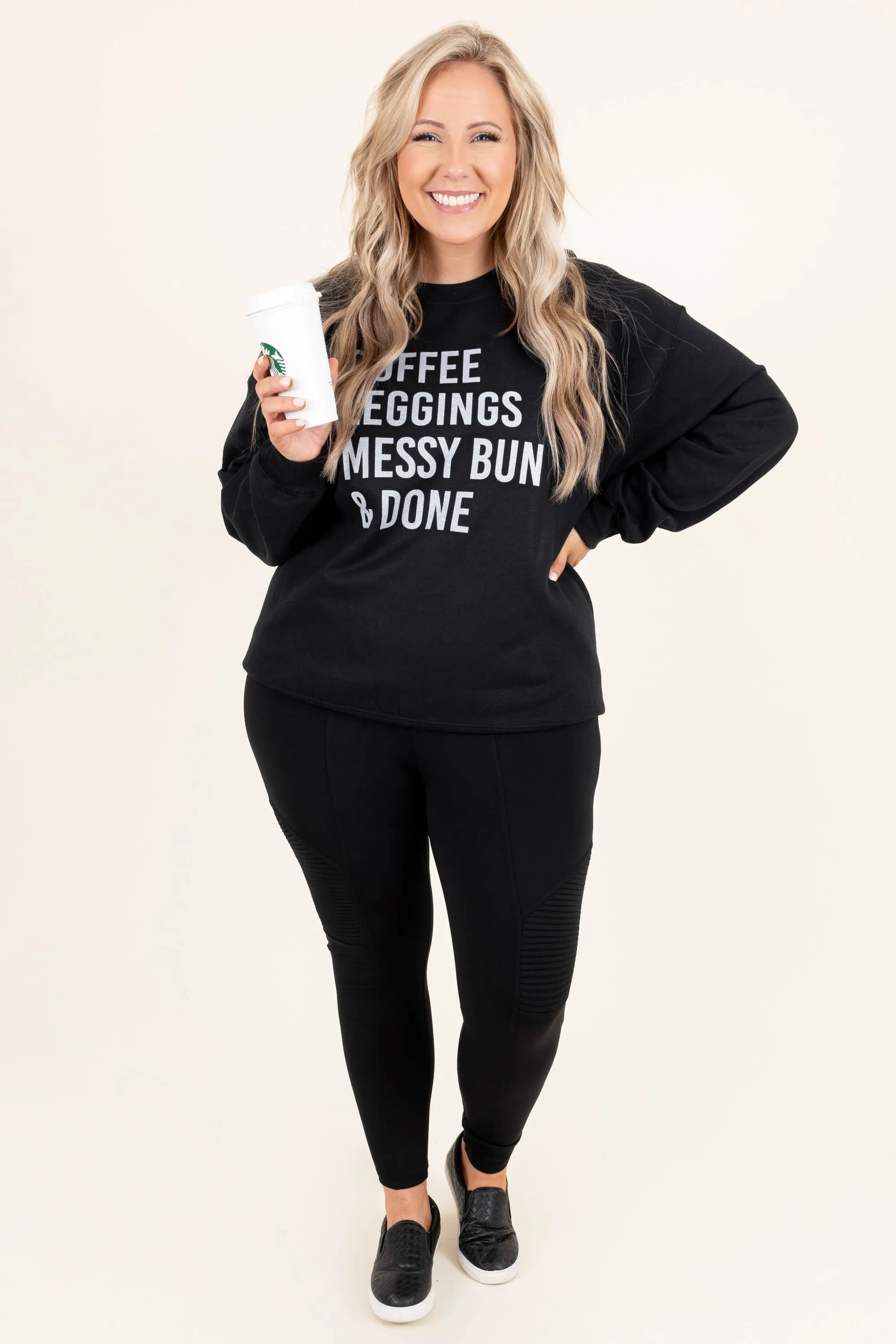 Favorite Routine Sweatshirt, Black