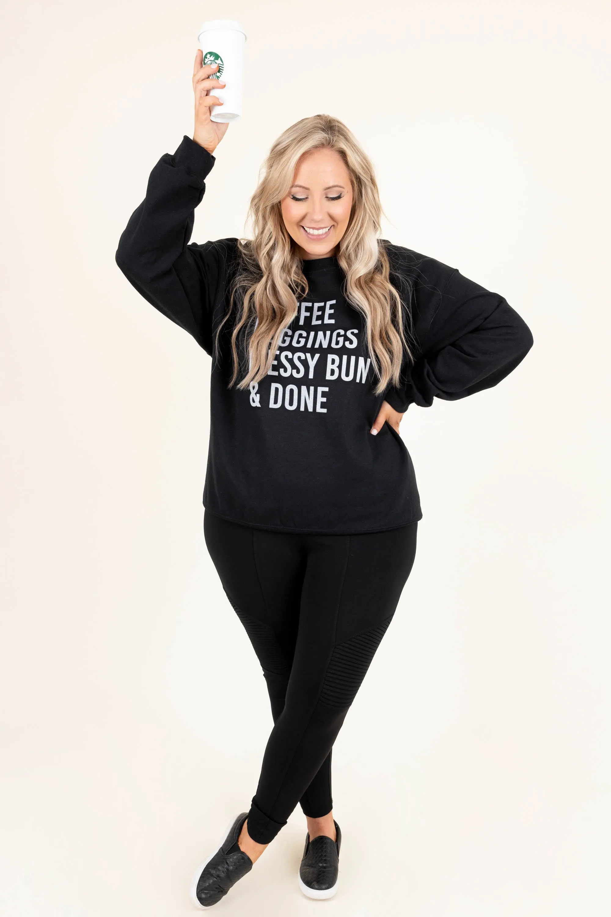 Favorite Routine Sweatshirt, Black