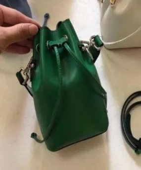 Fendi Mon Tresor Green Leather Mini Bag