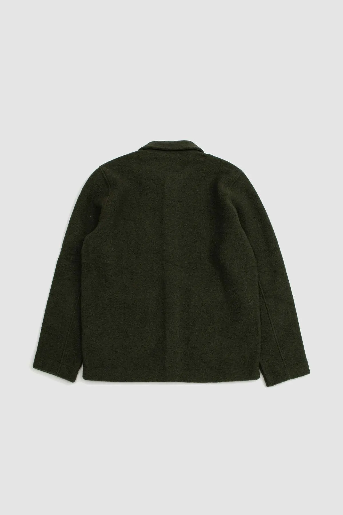 Field Wool Fleece Jacket - Olive