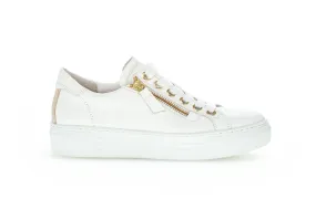 gabor white gold trainers