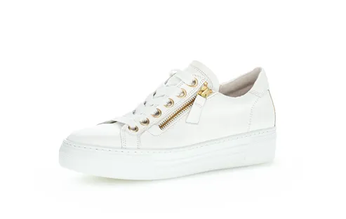 gabor white gold trainers