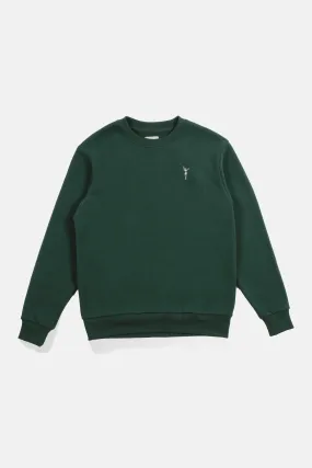 Glisser Crew Fleece Green - Best Price, Free Delivery