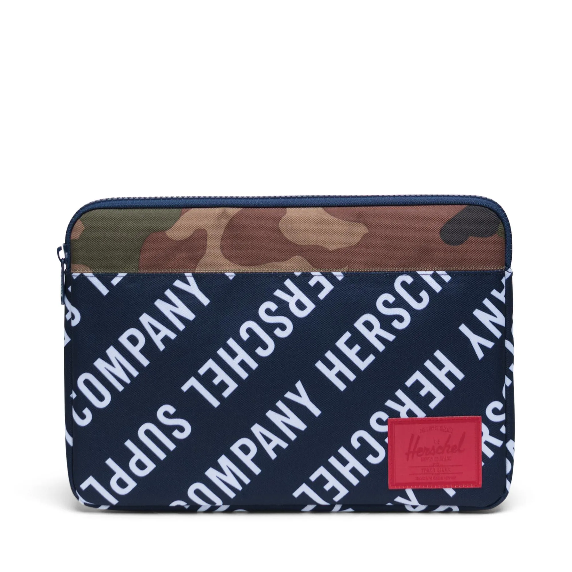 Herschel Anchor Sleeve MacBook Roll Call Peacoat Woodland Camo