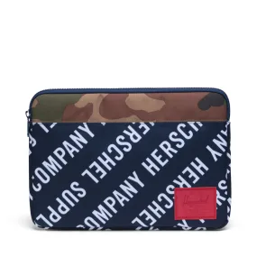 Herschel Anchor Sleeve MacBook Roll Call Peacoat Woodland Camo