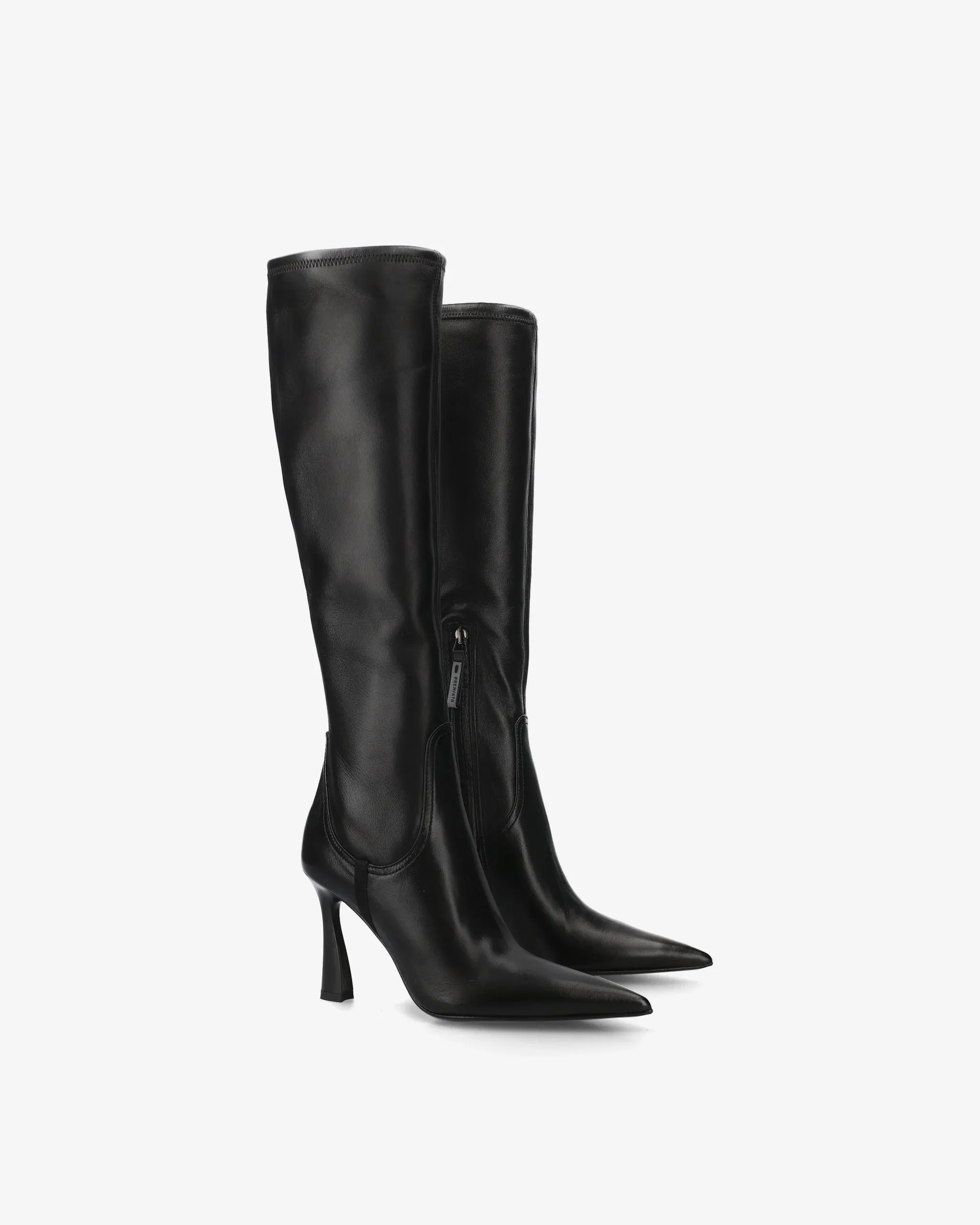 High boots in black nappa leather M6593C