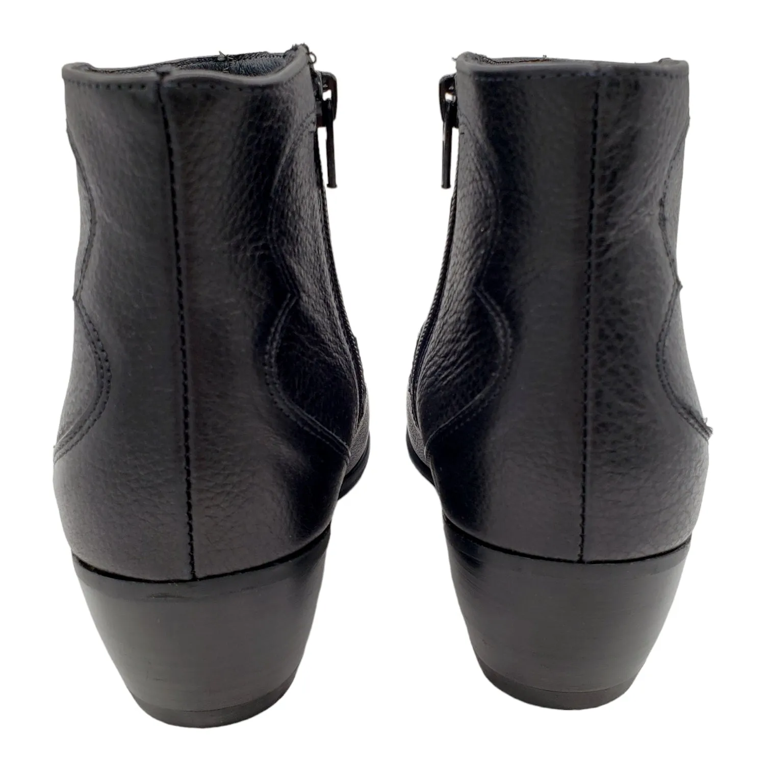 Hush Black Star Camber Ankle Boots