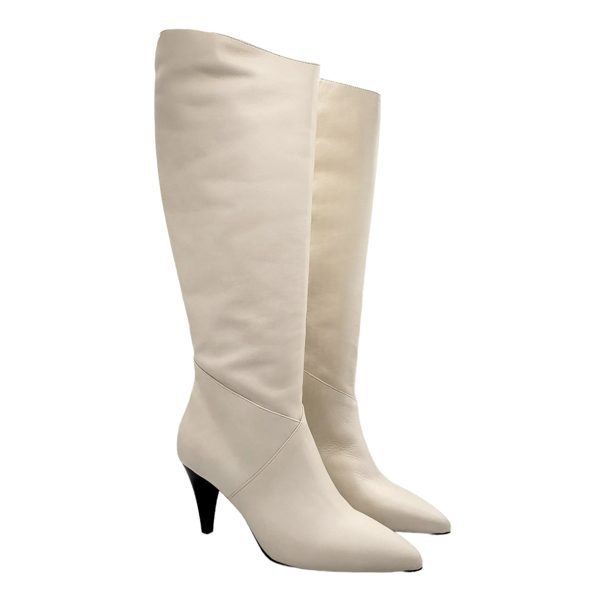 Hush Cream Knee Length Milford Boots