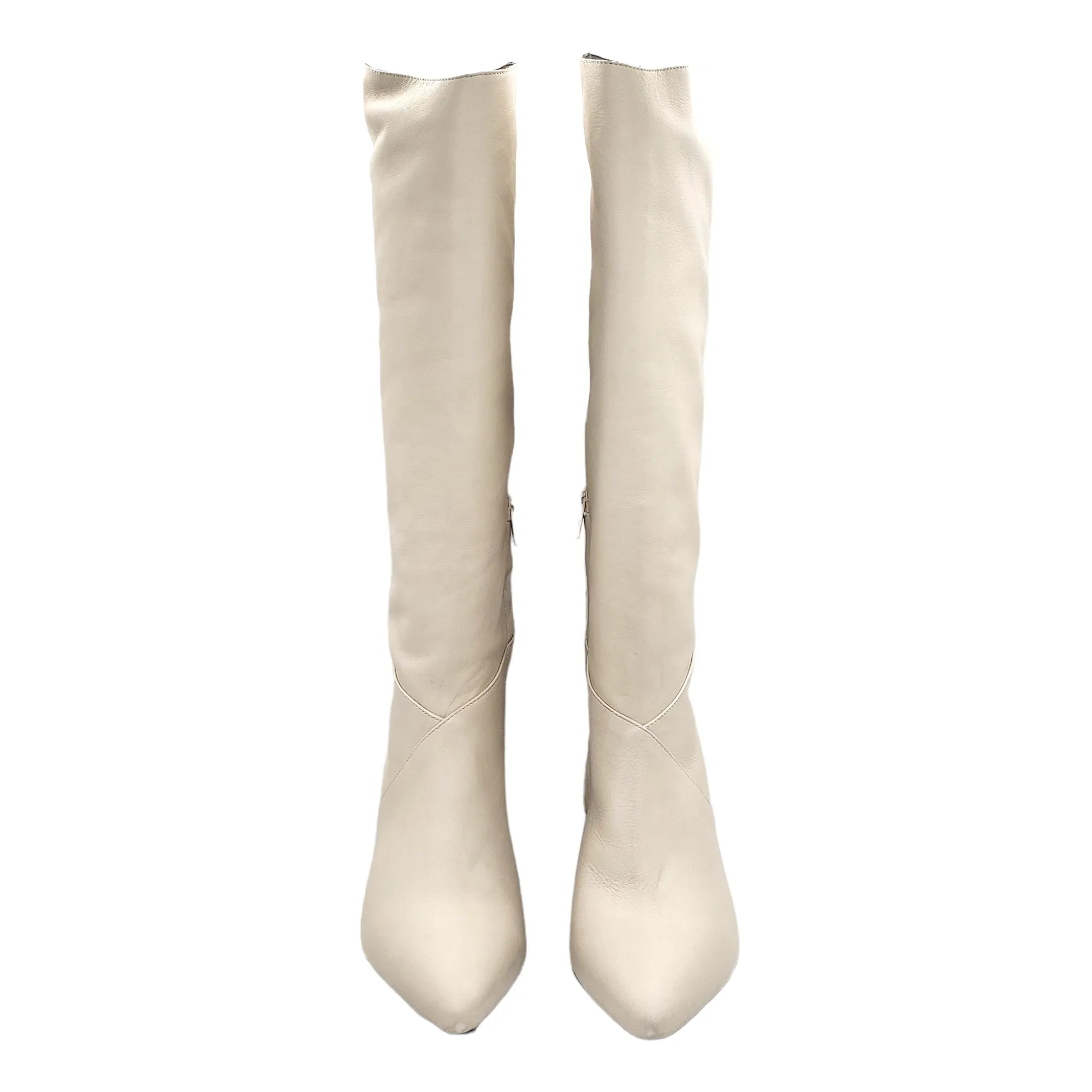 Hush Cream Knee Length Milford Boots