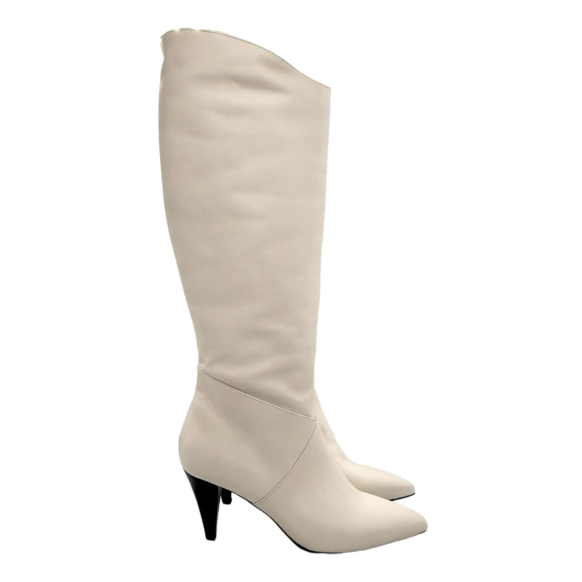 Hush Cream Knee Length Milford Boots