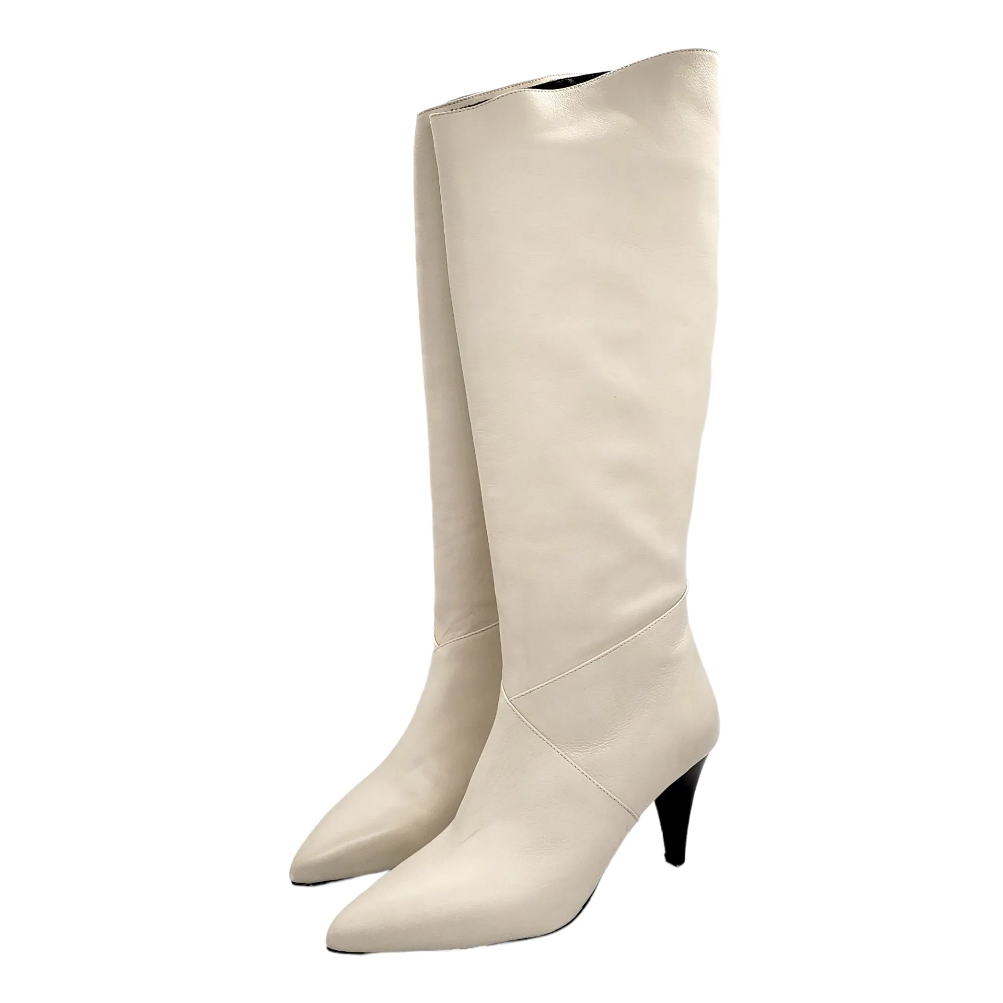 Hush Cream Knee Length Milford Boots